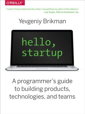 cover image of Hello, Startup